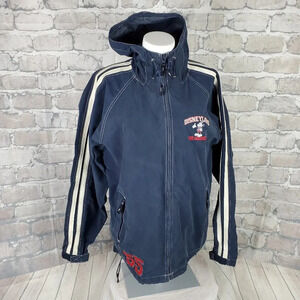 Disneyland Resort Navy Blue Jacket Size Medium Mickey Embroidered